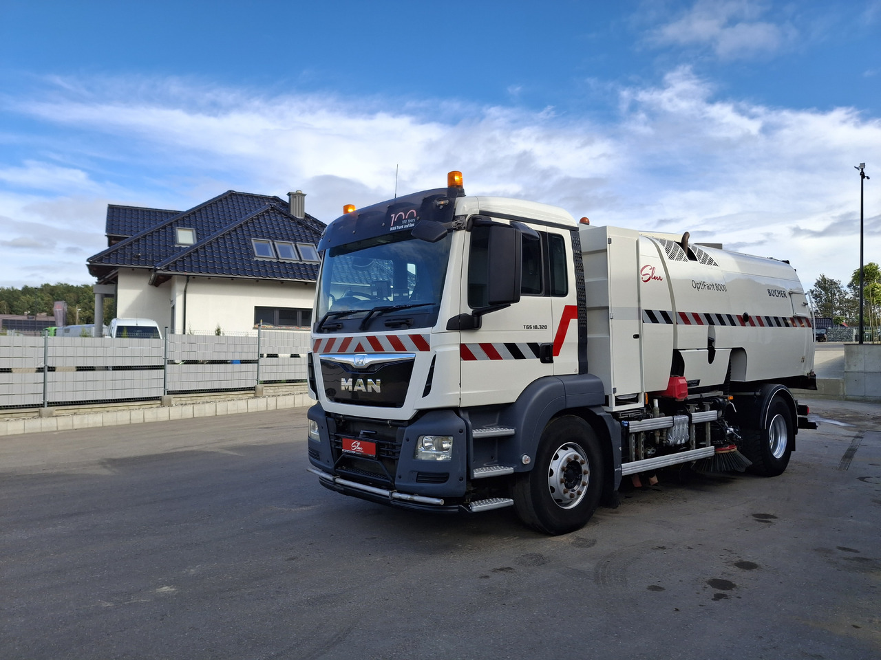 MAN TGS 18.320 Zamiatarka Kehrmaschine BUCHER OptiFant 8000 Karcher Euro 6 PM10 L/R Hochdruckreinigung - Zametacie vozidlo: obrázok 2 MAN TGS 18.320 Zamiatarka Kehrmaschine BUCHER OptiFant 8000 Karcher Euro 6 PM10 L/R Hochdruckreinigung - Zametacie vozidlo: obrázok 2