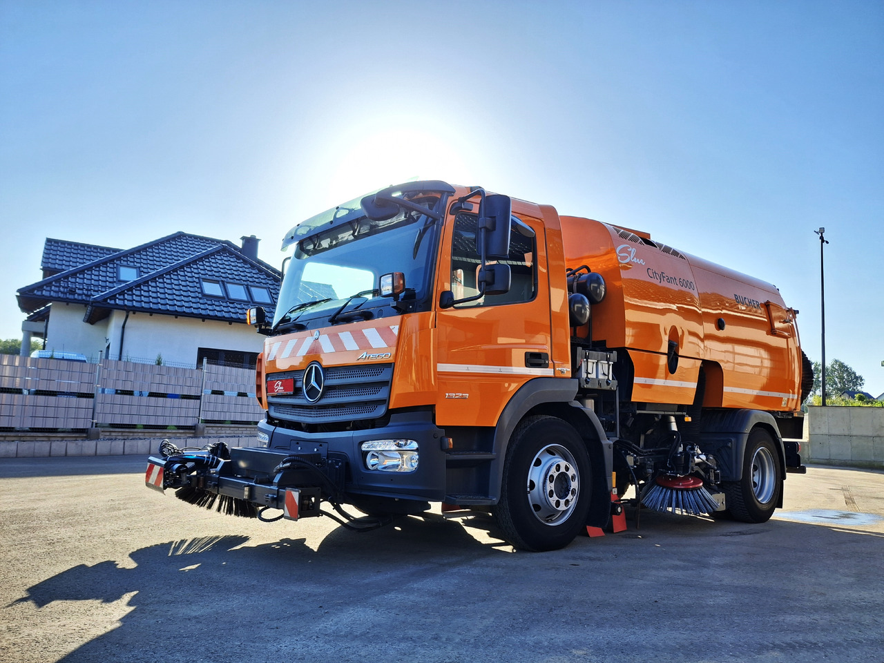 MERCEDES-BENZ Atego 1523 Zamiatarka Kehrmaschine BUCHER CityFant 6000 Euro 6 PM10 L/R Rura Do Liści - Zametacie vozidlo: obrázok 2 MERCEDES-BENZ Atego 1523 Zamiatarka Kehrmaschine BUCHER CityFant 6000 Euro 6 PM10 L/R Rura Do Liści - Zametacie vozidlo: obrázok 2