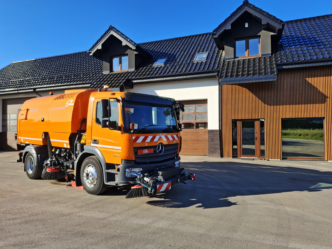 MERCEDES-BENZ Atego 1523 Zamiatarka Kehrmaschine BUCHER CityFant 6000 Euro 6 PM10 L/R Rura Do Liści - Zametacie vozidlo: obrázok 1 MERCEDES-BENZ Atego 1523 Zamiatarka Kehrmaschine BUCHER CityFant 6000 Euro 6 PM10 L/R Rura Do Liści - Zametacie vozidlo: obrázok 1