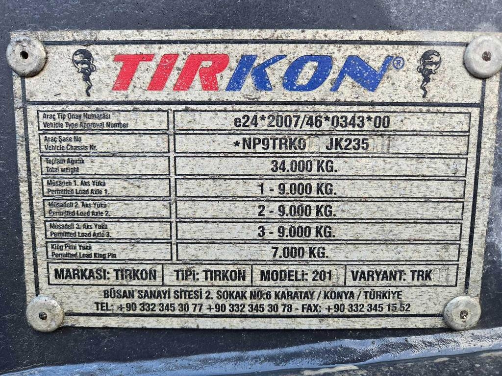 Náves sklápěcí Tircon TRK01: obrázok 11