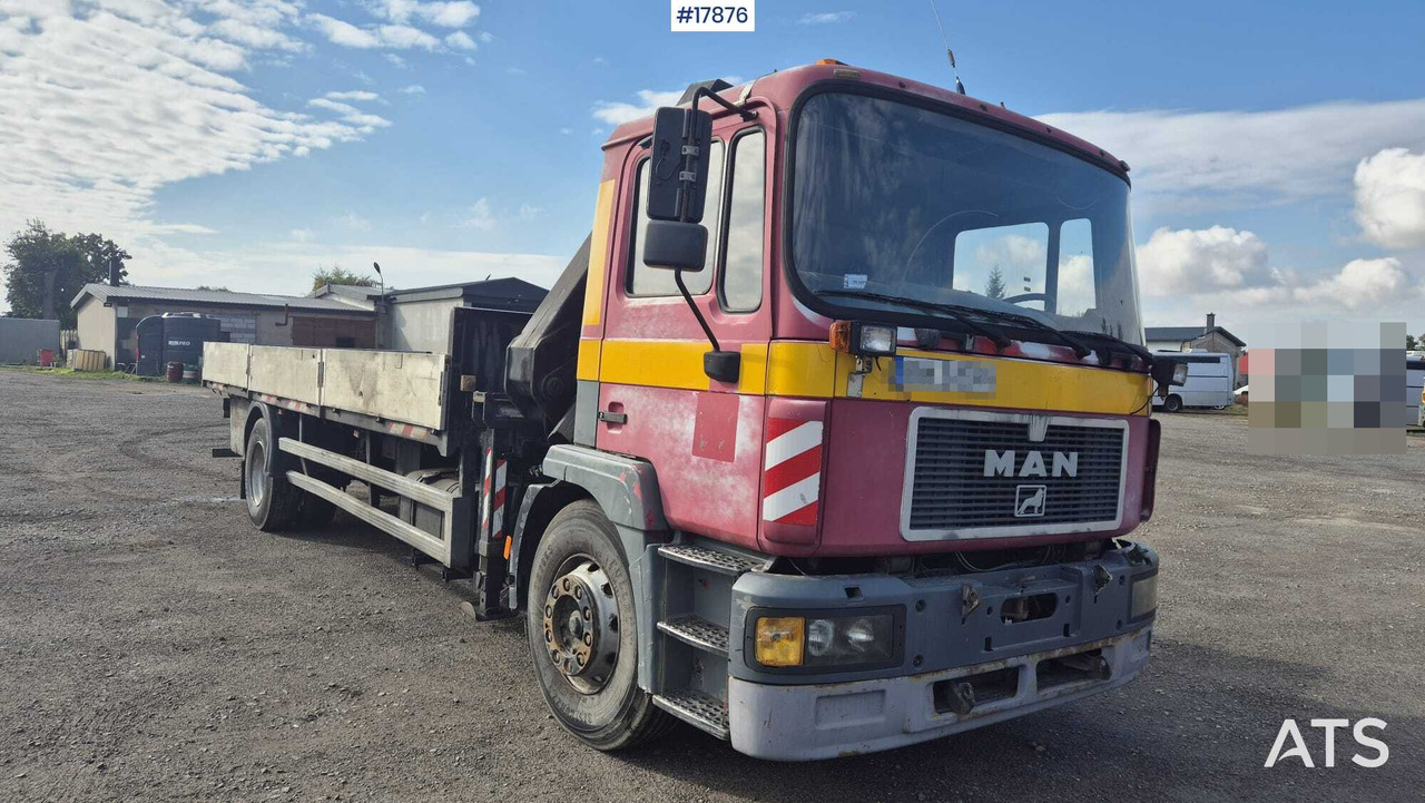 1997 MAN 18.224 - Valníkový/ Plošinový nákladný automobil, Auto s hydraulickou rukou: obrázok 3 1997 MAN 18.224 - Valníkový/ Plošinový nákladný automobil, Auto s hydraulickou rukou: obrázok 3