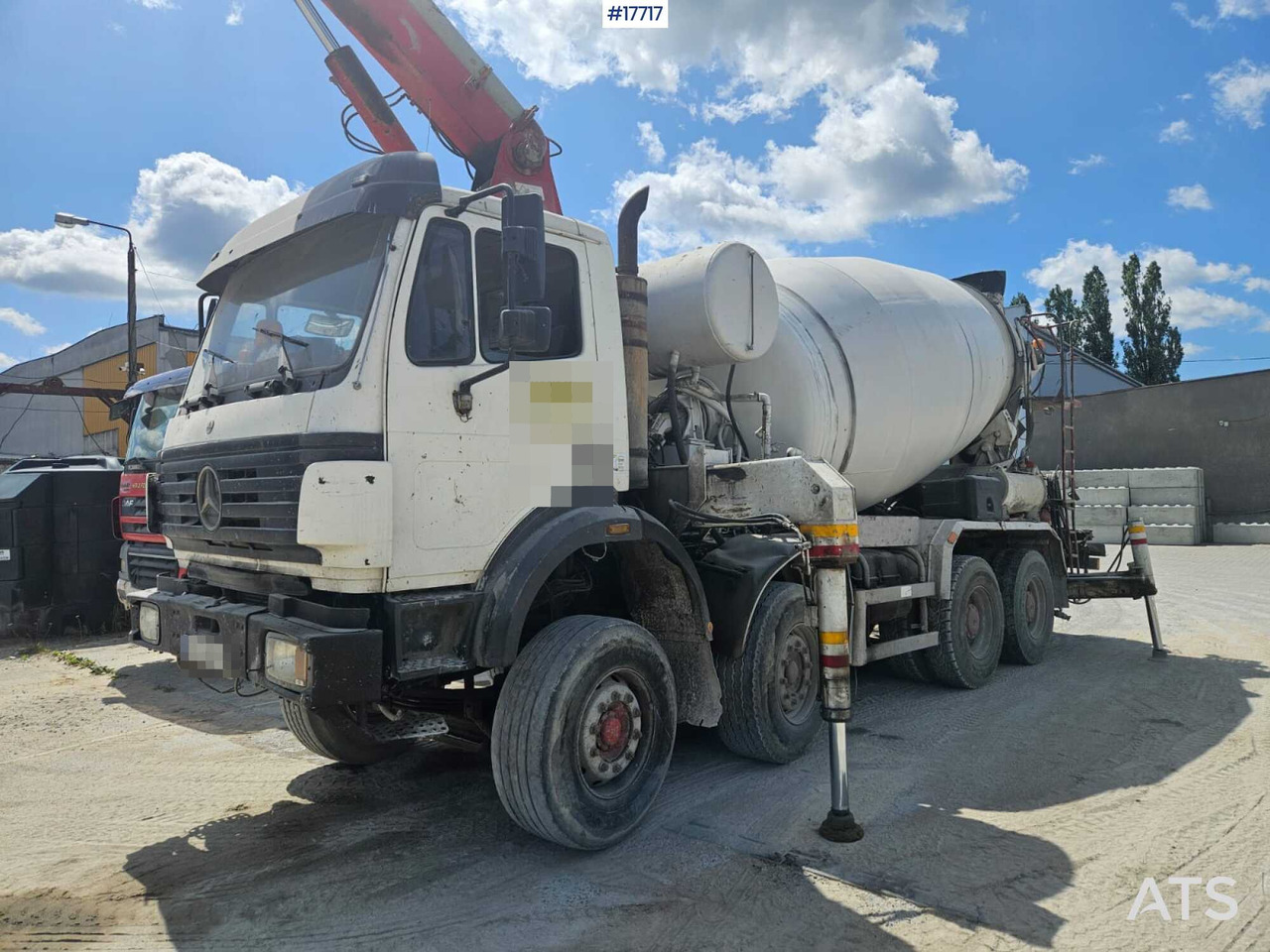 1997 Mercedes-Benz 3734 - Domiešavač s pumpou: obrázok 5 1997 Mercedes-Benz 3734 - Domiešavač s pumpou: obrázok 5