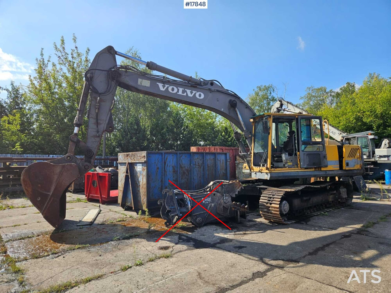 1999 Volvo EC 280 - Pásové rýpadlo: obrázok 1 1999 Volvo EC 280 - Pásové rýpadlo: obrázok 1