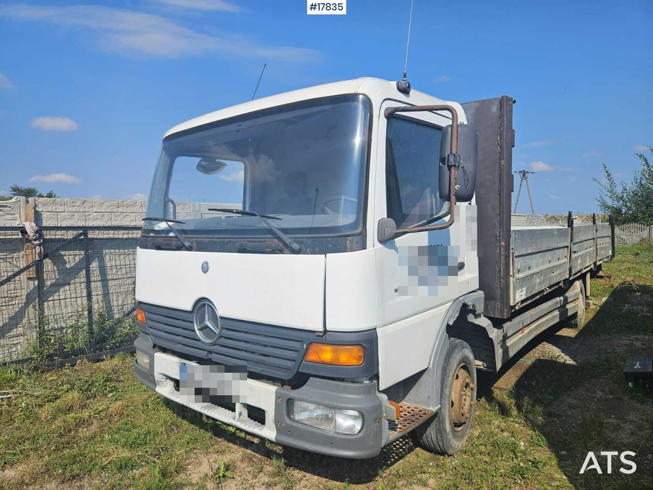 2003 Mercedes Atego 918 - Valníkový/ Plošinový nákladný automobil: obrázok 1 2003 Mercedes Atego 918 - Valníkový/ Plošinový nákladný automobil: obrázok 1