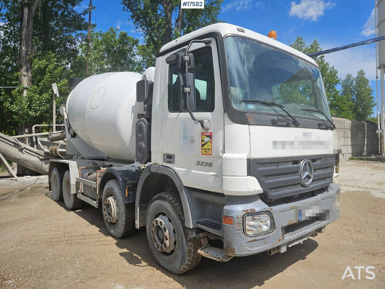 2005 Mercedes-Benz Actros 3236 - Domiešavač: obrázok 4 2005 Mercedes-Benz Actros 3236 - Domiešavač: obrázok 4