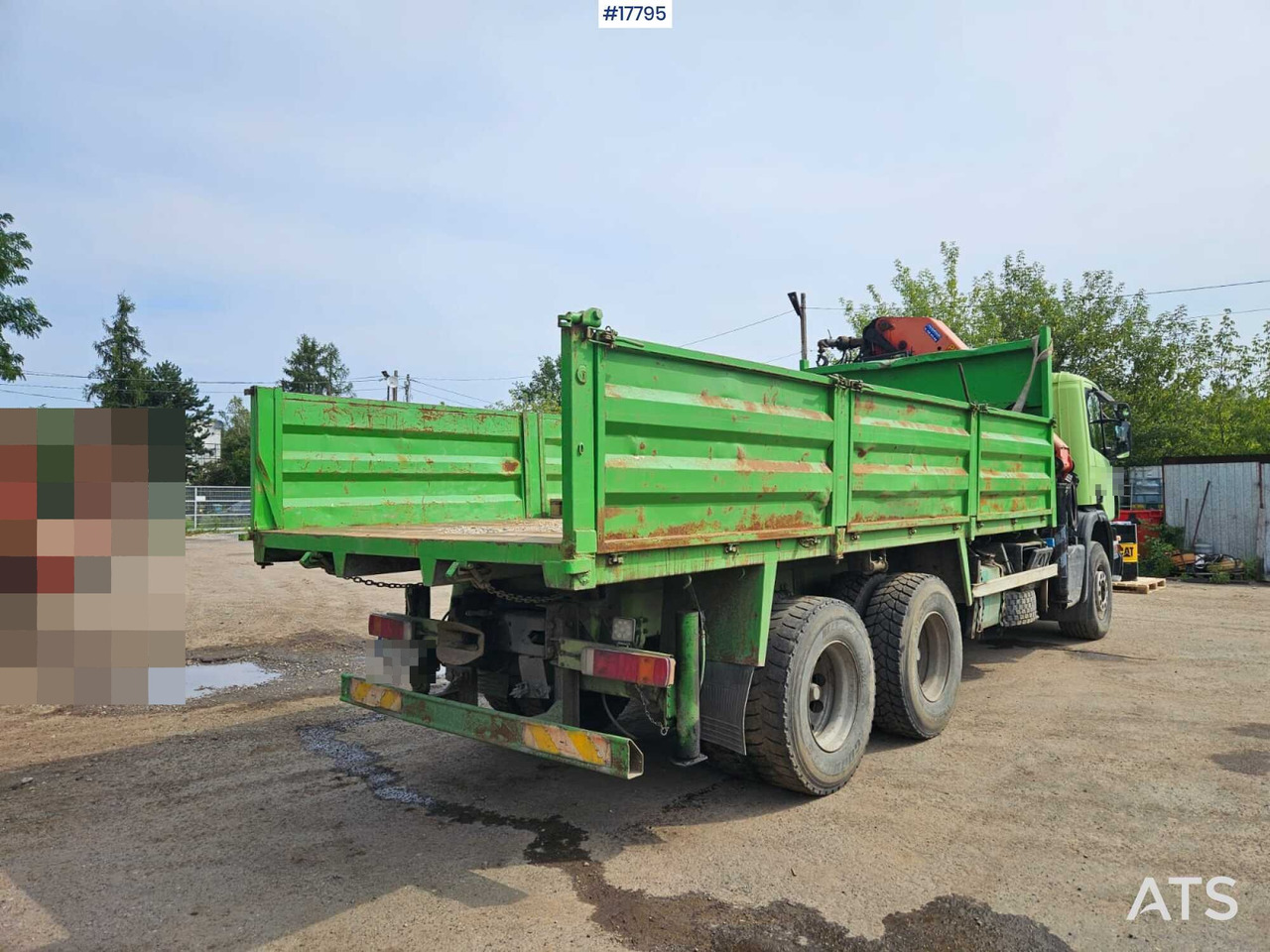 2007 Scania P 340 - Valníkový/ Plošinový nákladný automobil, Auto s hydraulickou rukou: obrázok 4 2007 Scania P 340 - Valníkový/ Plošinový nákladný automobil, Auto s hydraulickou rukou: obrázok 4