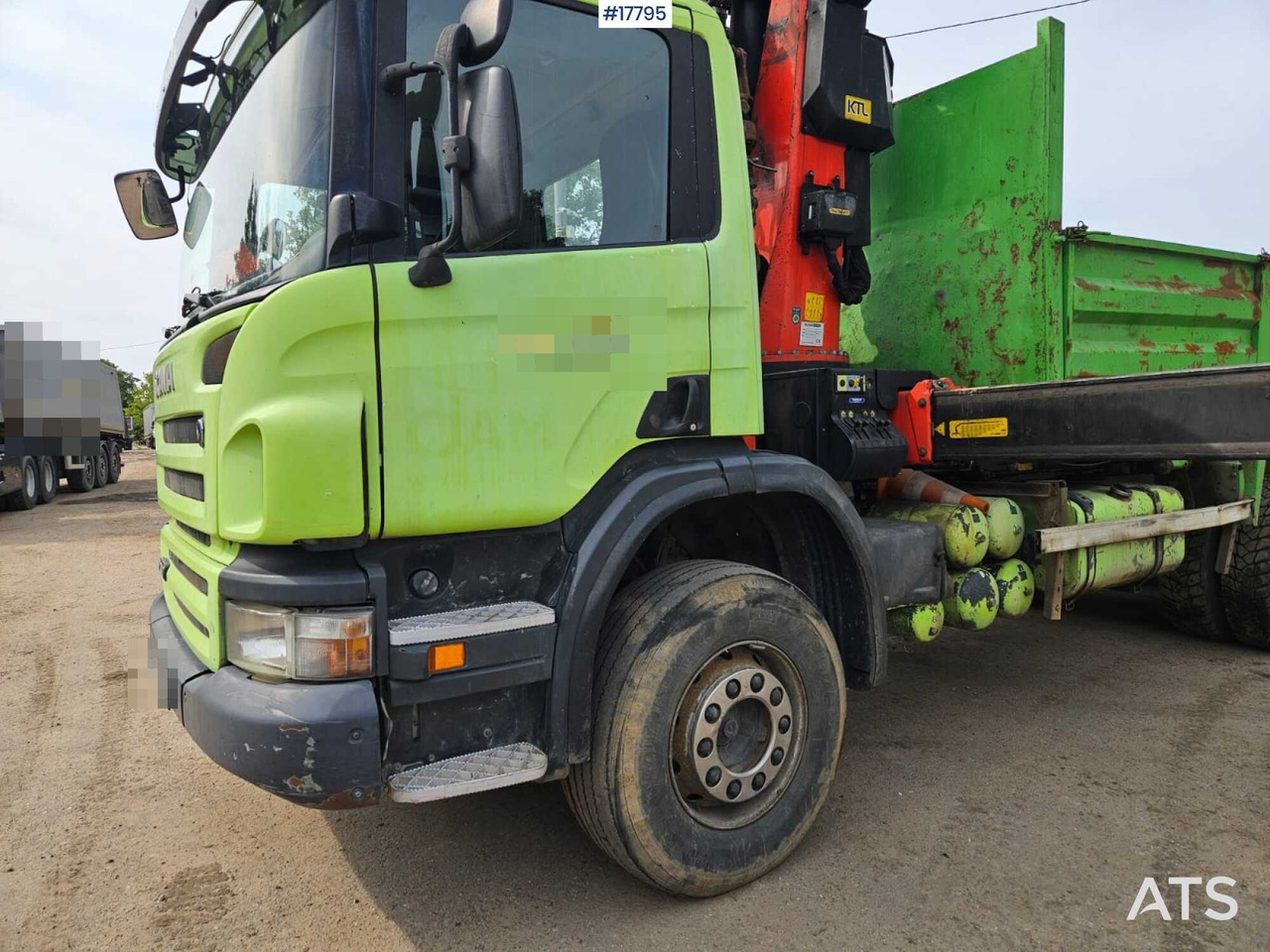 2007 Scania P 340 - Valníkový/ Plošinový nákladný automobil, Auto s hydraulickou rukou: obrázok 3 2007 Scania P 340 - Valníkový/ Plošinový nákladný automobil, Auto s hydraulickou rukou: obrázok 3