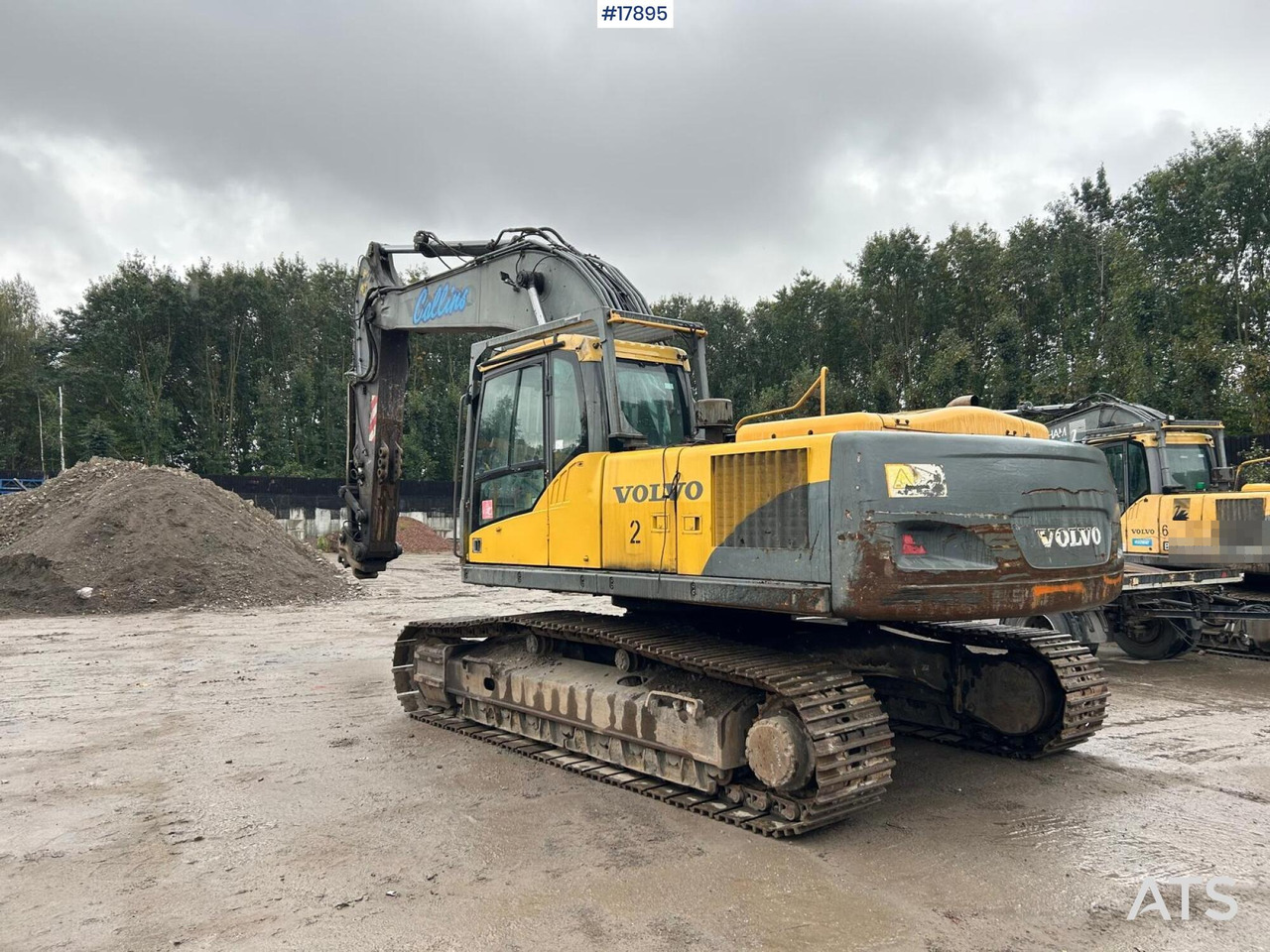 2007 Volvo EC 290 CL - Pásové rýpadlo: obrázok 3 2007 Volvo EC 290 CL - Pásové rýpadlo: obrázok 3
