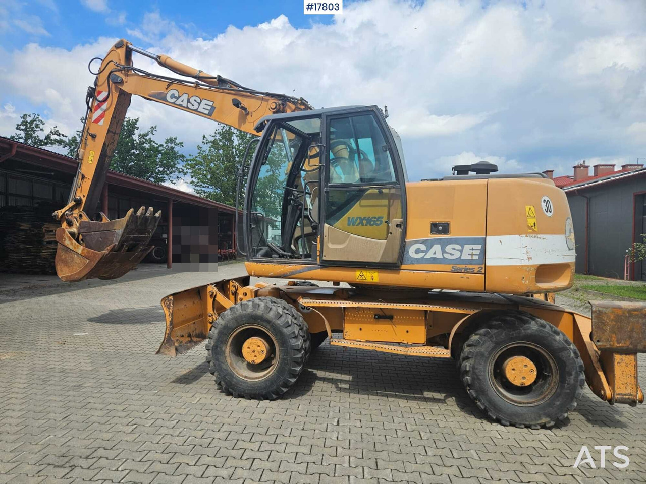 2008 Case WX 165 - Kolesové rýpadlo: obrázok 4 2008 Case WX 165 - Kolesové rýpadlo: obrázok 4