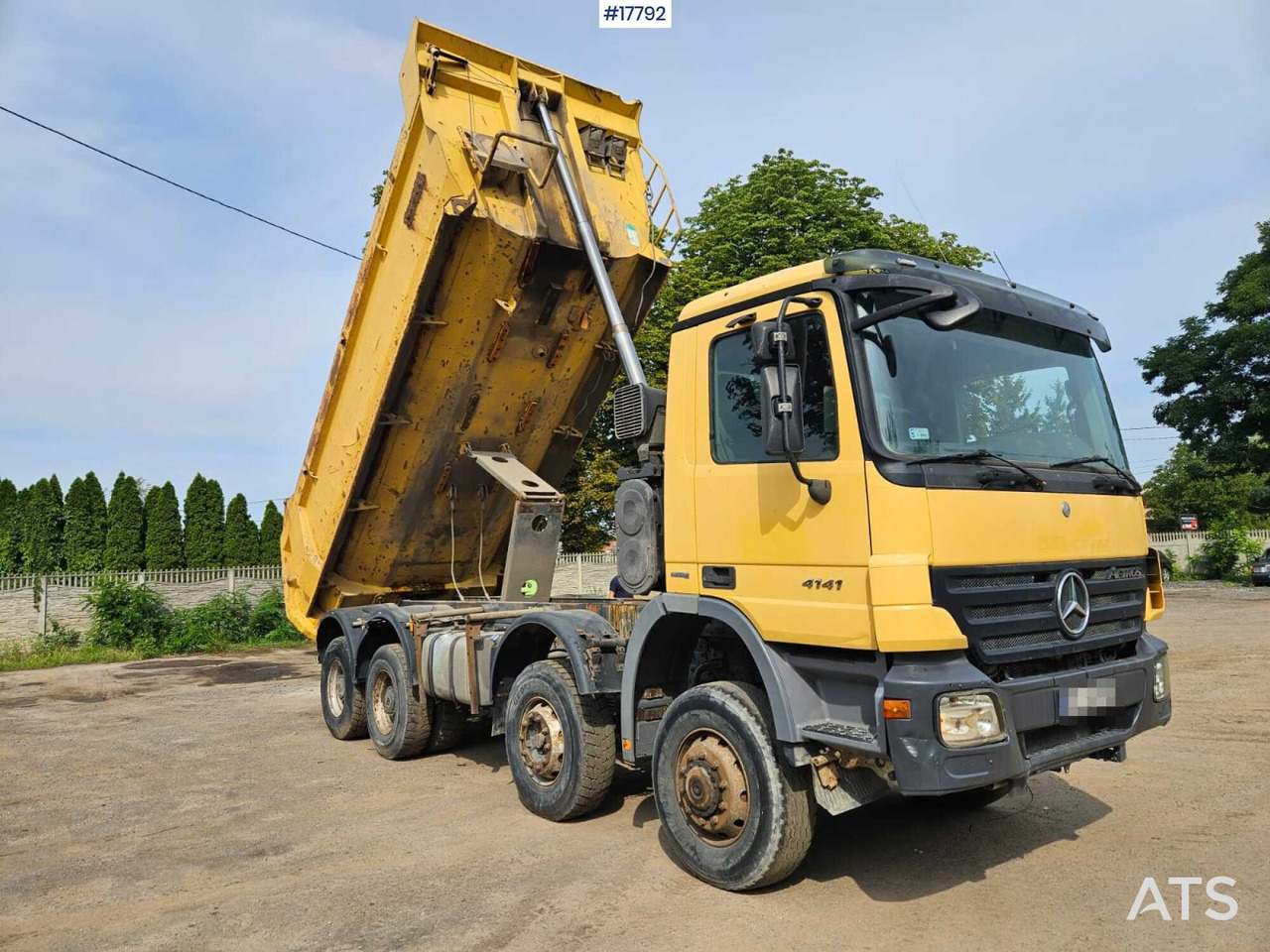 2008 Mercedes-Benz Actros 4141 - Sklápač: obrázok 2 2008 Mercedes-Benz Actros 4141 - Sklápač: obrázok 2