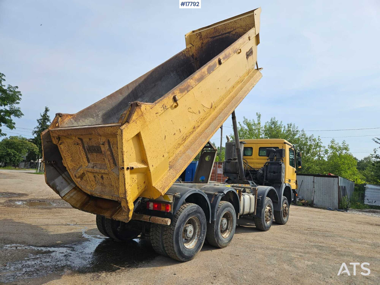 2008 Mercedes-Benz Actros 4141 - Sklápač: obrázok 3 2008 Mercedes-Benz Actros 4141 - Sklápač: obrázok 3