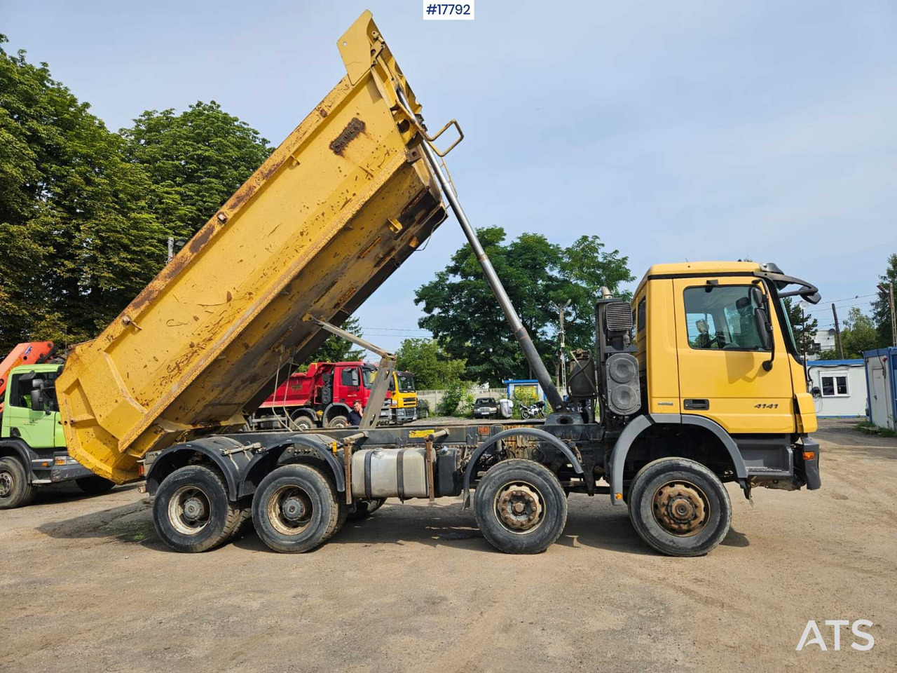2008 Mercedes-Benz Actros 4141 - Sklápač: obrázok 4 2008 Mercedes-Benz Actros 4141 - Sklápač: obrázok 4