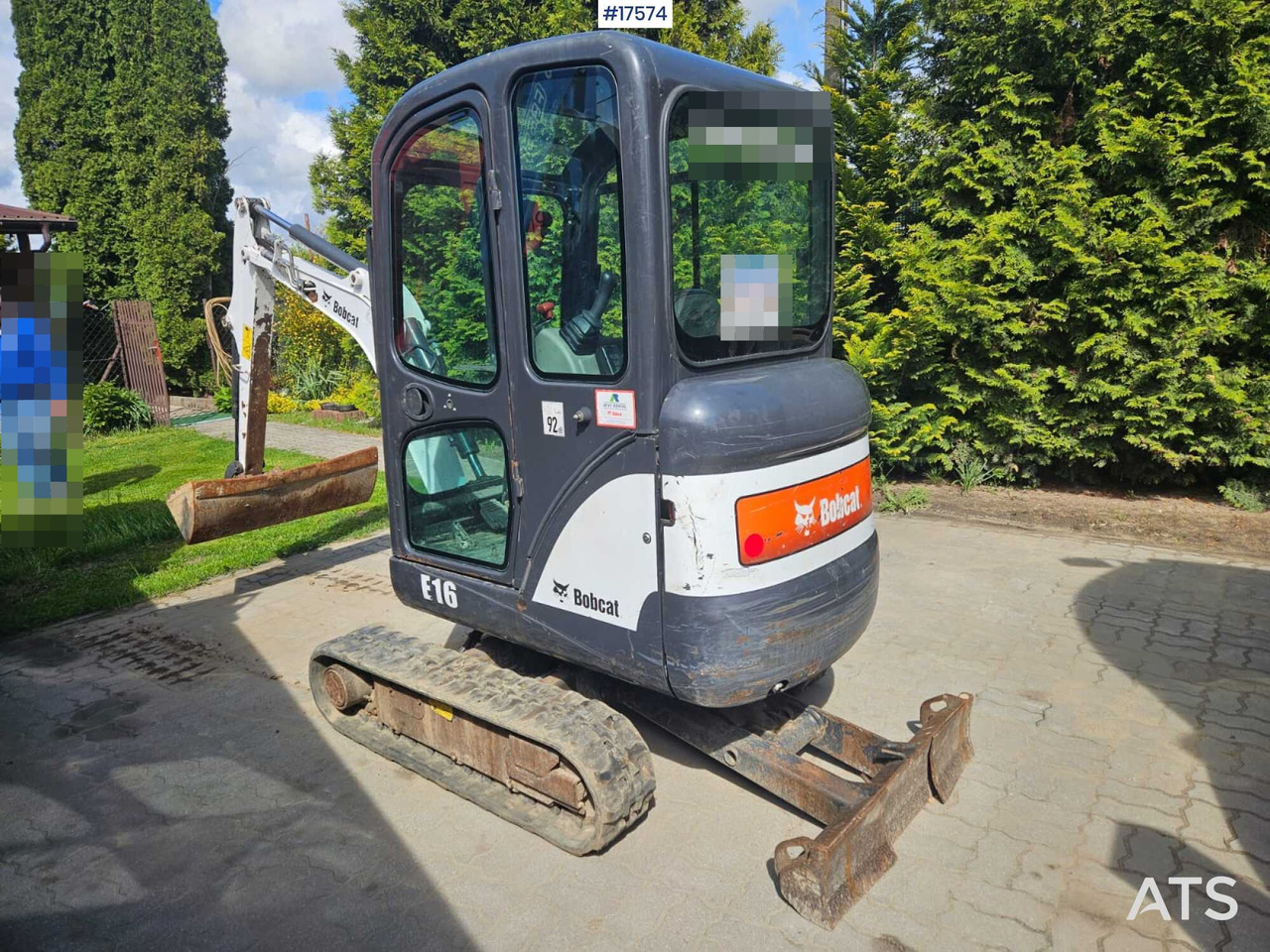 2014 Bobcat E16 - Mini rýpadlo: obrázok 4 2014 Bobcat E16 - Mini rýpadlo: obrázok 4