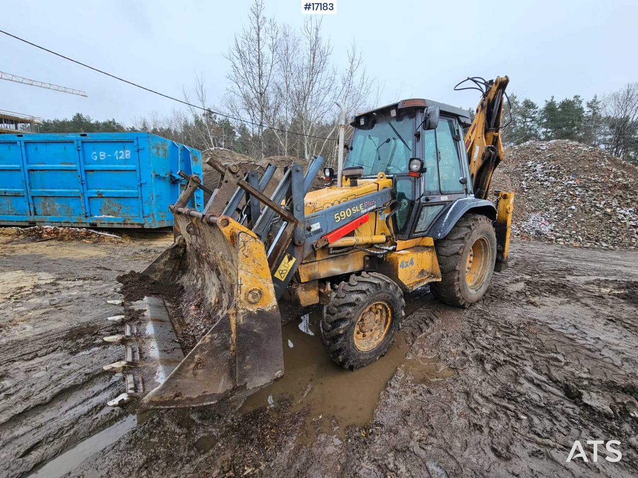 Backhoe loader CASE 590 Super LE PLUS (2000) - Rýpadlo-nakladač: obrázok 1 Backhoe loader CASE 590 Super LE PLUS (2000) - Rýpadlo-nakladač: obrázok 1