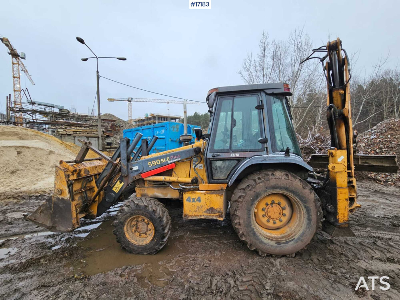 Backhoe loader CASE 590 Super LE PLUS (2000) - Rýpadlo-nakladač: obrázok 3 Backhoe loader CASE 590 Super LE PLUS (2000) - Rýpadlo-nakladač: obrázok 3
