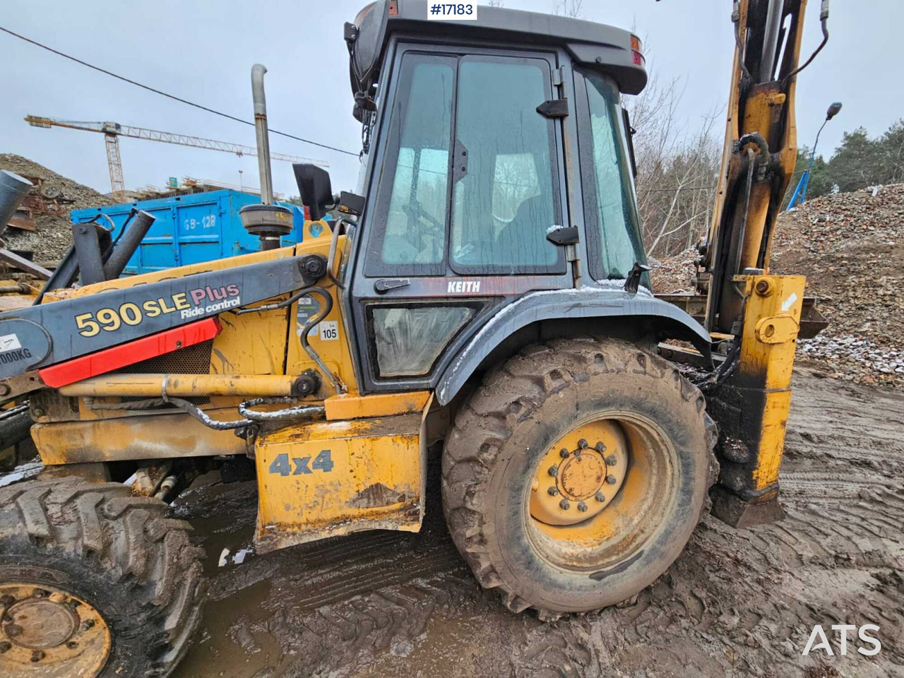 Backhoe loader CASE 590 Super LE PLUS (2000) - Rýpadlo-nakladač: obrázok 5 Backhoe loader CASE 590 Super LE PLUS (2000) - Rýpadlo-nakladač: obrázok 5