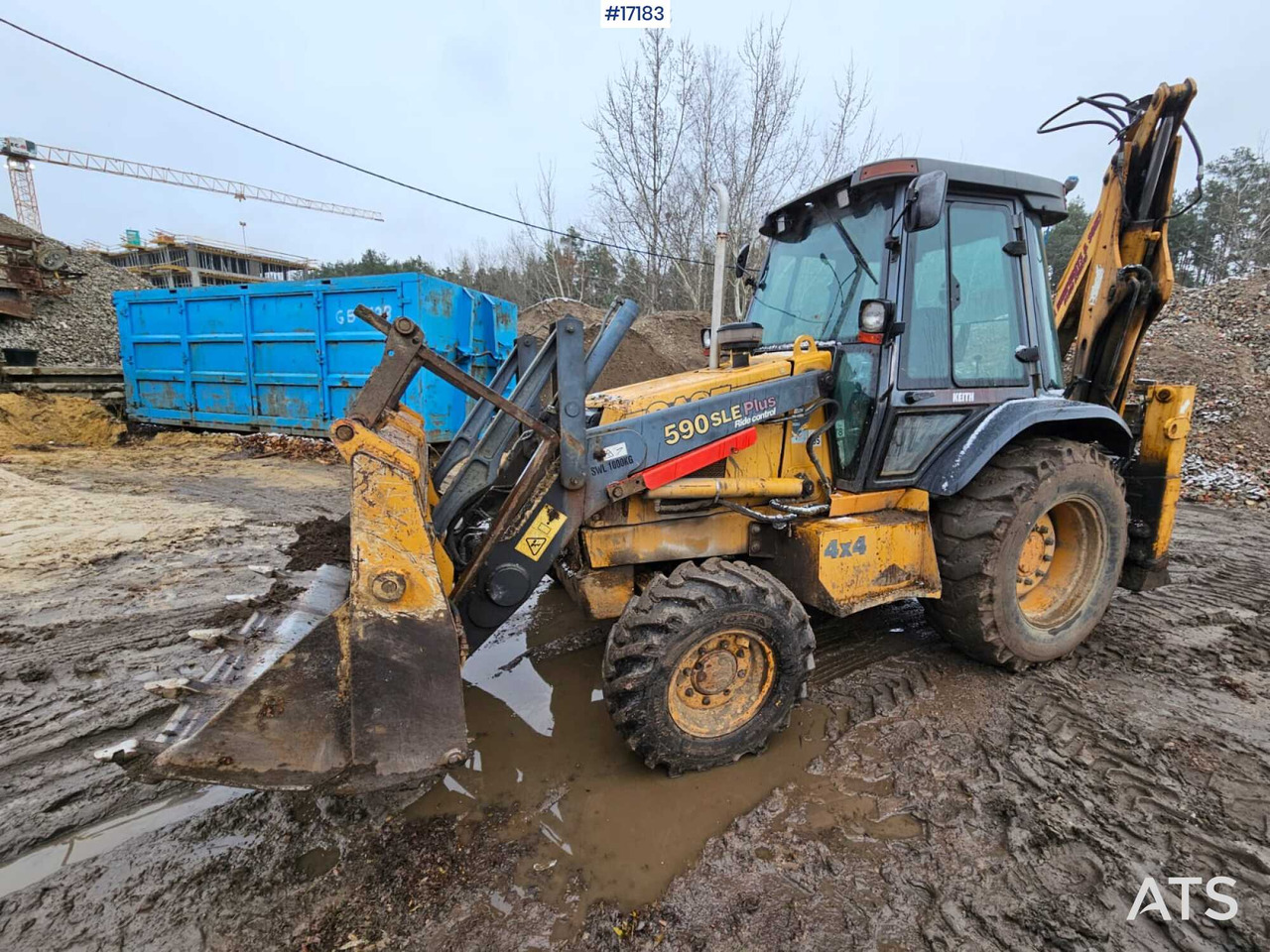 Backhoe loader CASE 590 Super LE PLUS (2000) - Rýpadlo-nakladač: obrázok 2 Backhoe loader CASE 590 Super LE PLUS (2000) - Rýpadlo-nakladač: obrázok 2