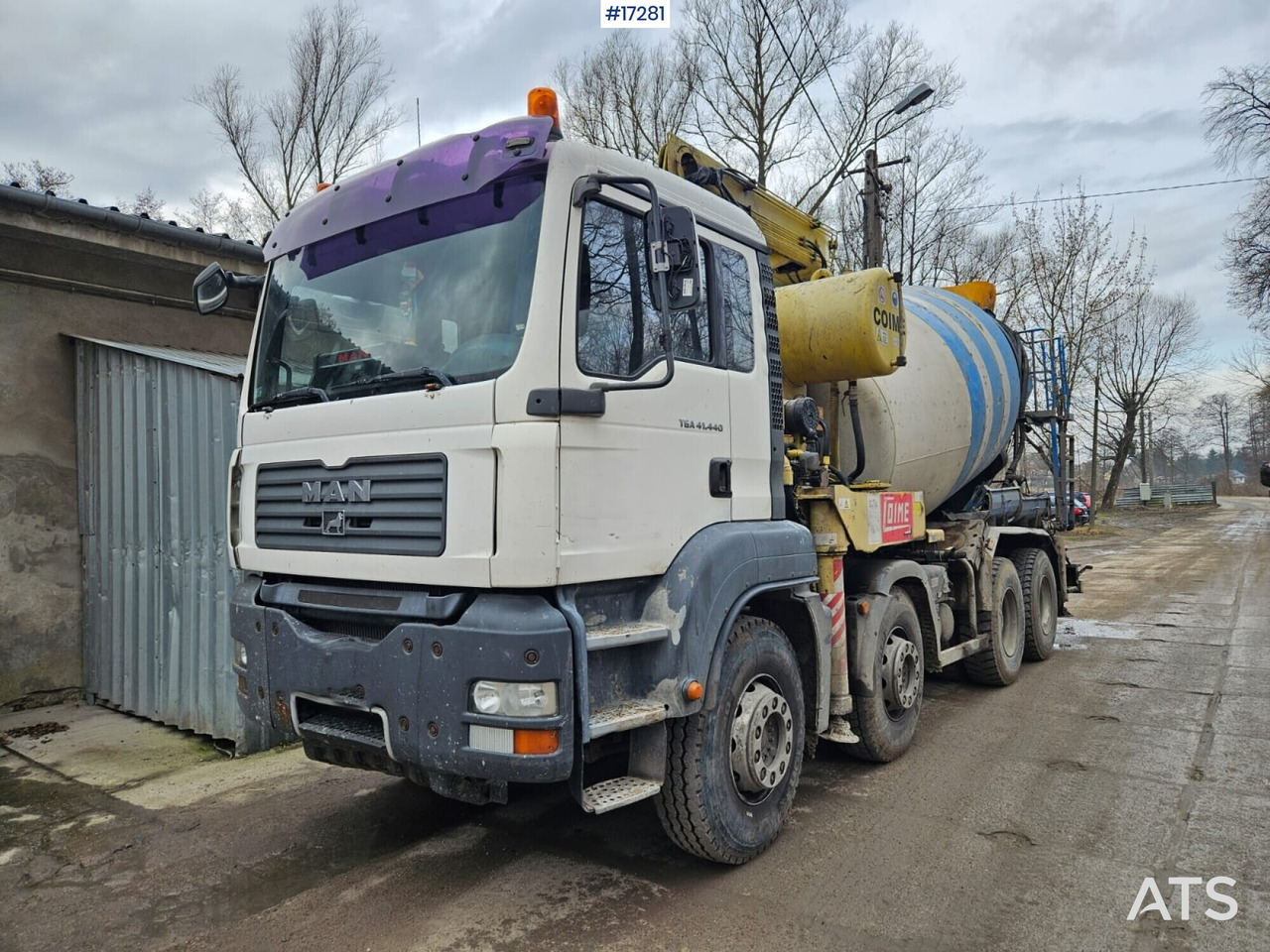 Coime C311 concrete pump on MAN TGA 41.440 chassis (2008) - Autočerpadlo: obrázok 5 Coime C311 concrete pump on MAN TGA 41.440 chassis (2008) - Autočerpadlo: obrázok 5