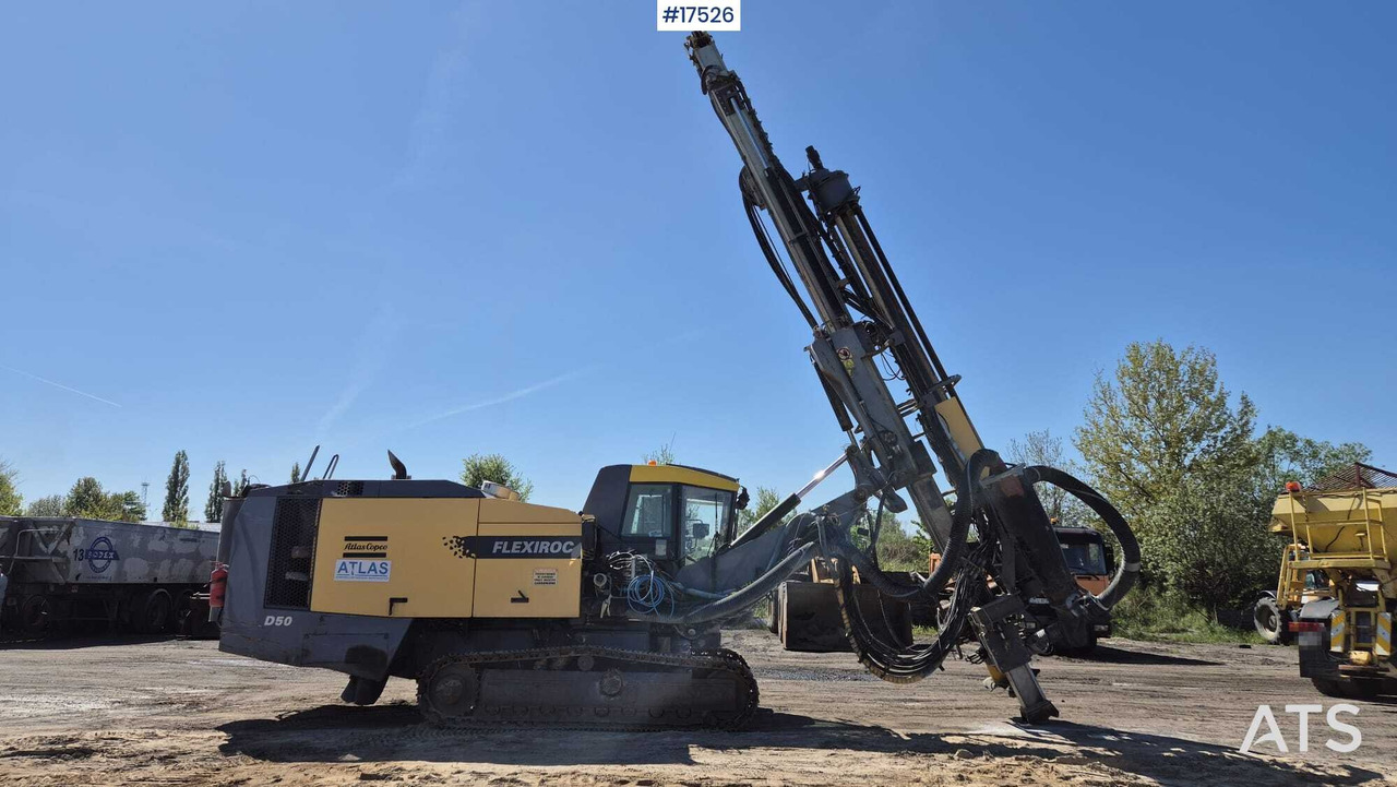 Rock drill Atlas Copco FlexiROC D50-10SF (2012) - Vrtné príslušenstvo: obrázok 3 Rock drill Atlas Copco FlexiROC D50-10SF (2012) - Vrtné príslušenstvo: obrázok 3