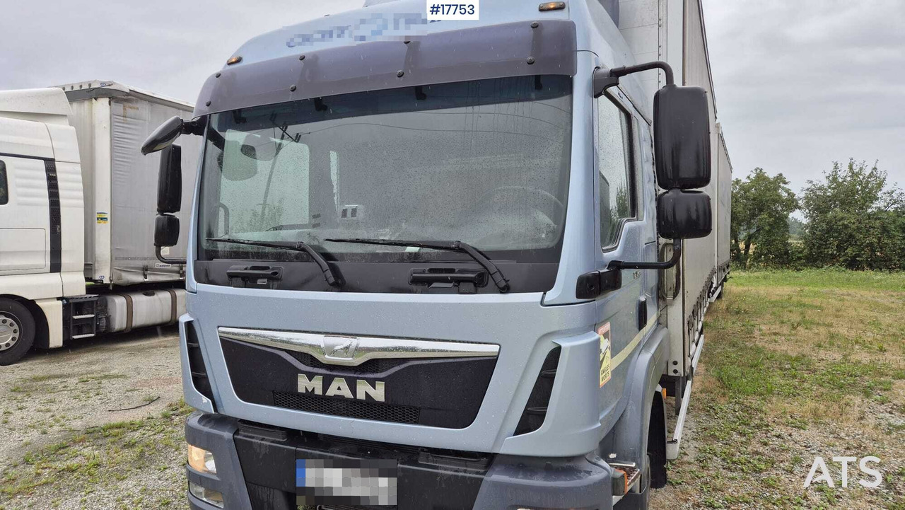 Tandem MAN TGL 8.250 (2014) - Plachtové nákladné vozidlo: obrázok 3 Tandem MAN TGL 8.250 (2014) - Plachtové nákladné vozidlo: obrázok 3