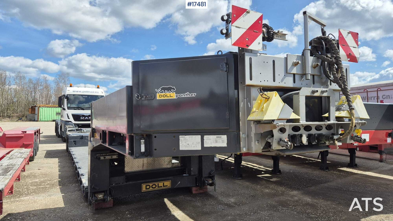 Tiefbett DOLL PANTHER T2E-S3F-21 low-bed semi-trailer (2015) - Náves podvalník: obrázok 1 Tiefbett DOLL PANTHER T2E-S3F-21 low-bed semi-trailer (2015) - Náves podvalník: obrázok 1