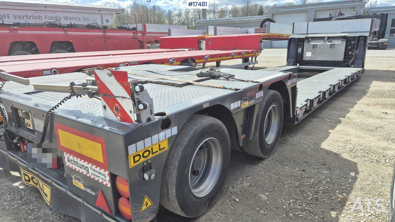 Tiefbett DOLL PANTHER T2E-S3F-21 low-bed semi-trailer (2015) - Náves podvalník: obrázok 5 Tiefbett DOLL PANTHER T2E-S3F-21 low-bed semi-trailer (2015) - Náves podvalník: obrázok 5