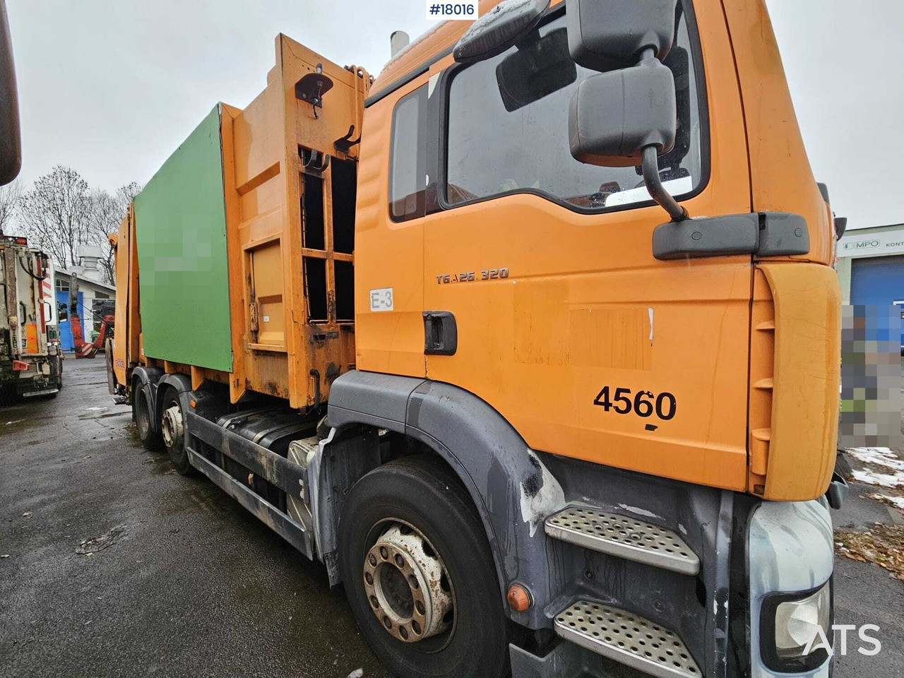 Truck MAN TGA 26.320 (2007) with EKOCEL MEDIUM XL garbage truck body. - Auto na odvoz odpadu: obrázok 4 Truck MAN TGA 26.320 (2007) with EKOCEL MEDIUM XL garbage truck body. - Auto na odvoz odpadu: obrázok 4