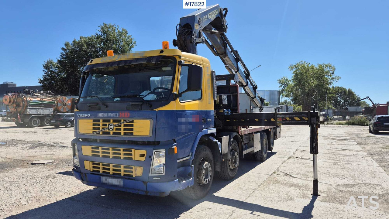 Truck VOLVO FM12 HDS - PALFINGER PK 42502 - Valníkový/ Plošinový nákladný automobil, Auto s hydraulickou rukou: obrázok 4 Truck VOLVO FM12 HDS - PALFINGER PK 42502 - Valníkový/ Plošinový nákladný automobil, Auto s hydraulickou rukou: obrázok 4
