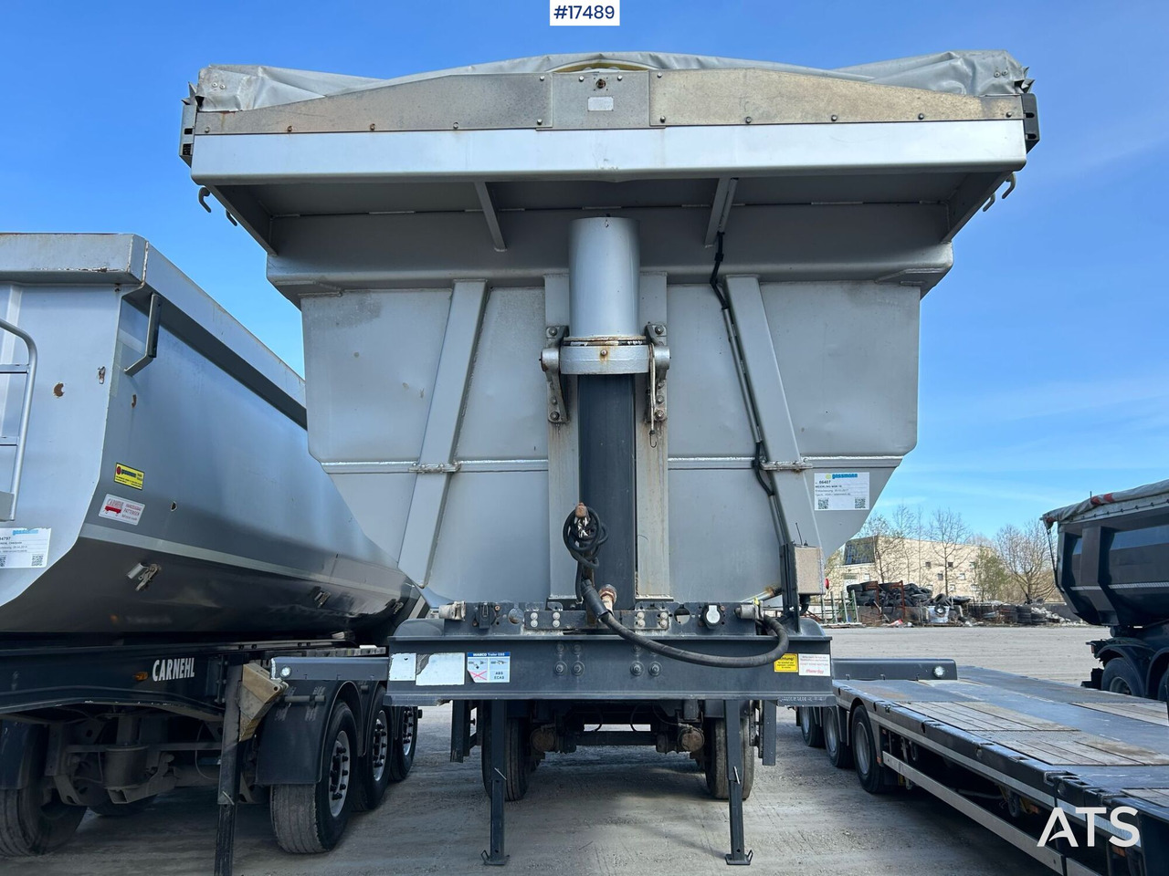 Truck semi-trailer, tipper MEIERLING MSK 18 (2017) - Náves sklápěcí: obrázok 4 Truck semi-trailer, tipper MEIERLING MSK 18 (2017) - Náves sklápěcí: obrázok 4
