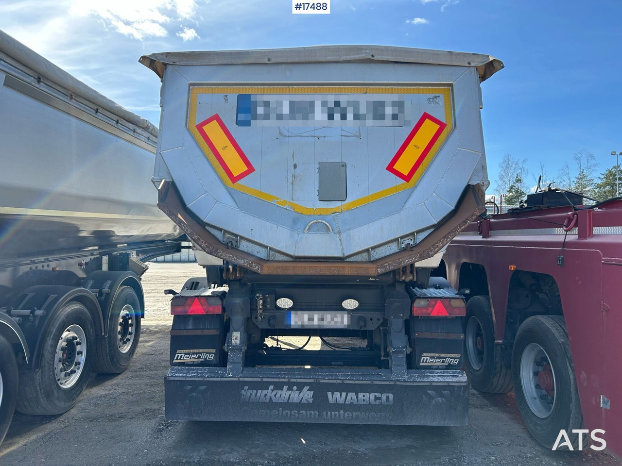 Truck semi-trailer, tipper MEIERLING MSK 18 (2017) - Náves sklápěcí: obrázok 4 Truck semi-trailer, tipper MEIERLING MSK 18 (2017) - Náves sklápěcí: obrázok 4