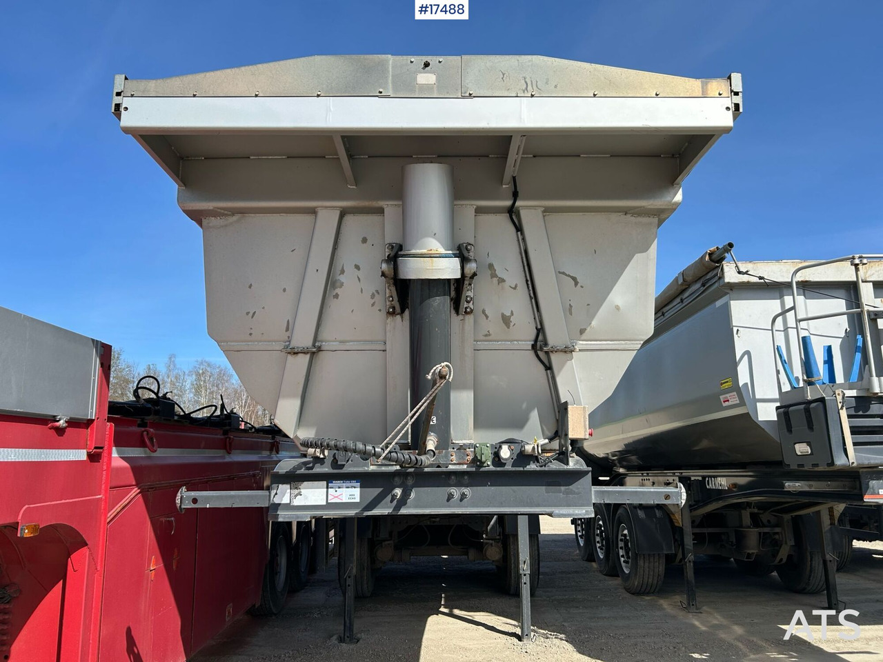 Truck semi-trailer, tipper MEIERLING MSK 18 (2017) - Náves sklápěcí: obrázok 2 Truck semi-trailer, tipper MEIERLING MSK 18 (2017) - Náves sklápěcí: obrázok 2