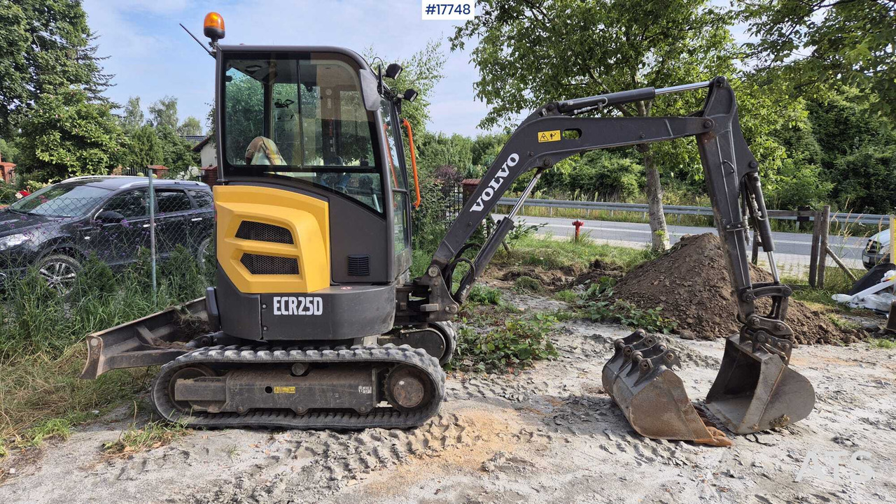 VOLVO ECR25D Mini Crawler Excavator (2021) - Mini rýpadlo: obrázok 1 VOLVO ECR25D Mini Crawler Excavator (2021) - Mini rýpadlo: obrázok 1