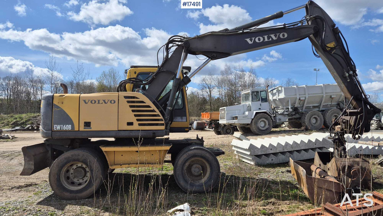 Wheeled excavator VOLVO EW 160B (2003) - Kolesové rýpadlo: obrázok 4 Wheeled excavator VOLVO EW 160B (2003) - Kolesové rýpadlo: obrázok 4