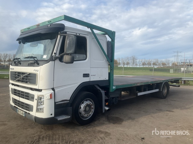 2002 Volvo FM280 4x2 Sleeper Flatbed Truck - Valníkový/ Plošinový nákladný automobil: obrázok 1 2002 Volvo FM280 4x2 Sleeper Flatbed Truck - Valníkový/ Plošinový nákladný automobil: obrázok 1