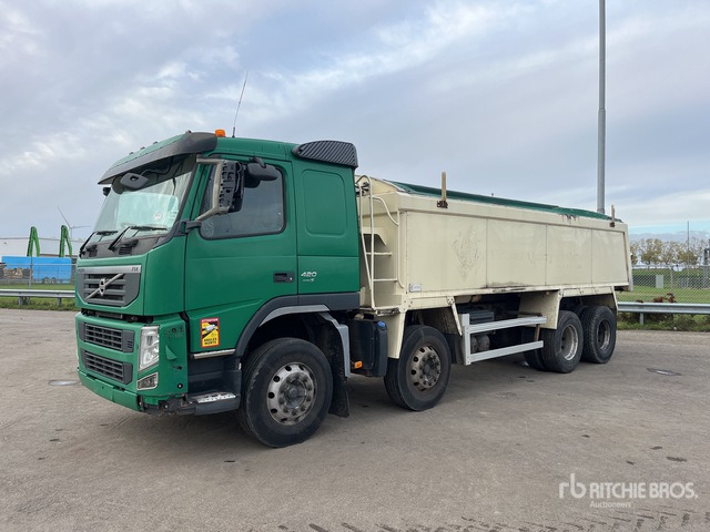 2010 Volvo FM420 8x4 Twin-Steer Sleeper Quad/A Dump Truck - Sklápač: obrázok 1 2010 Volvo FM420 8x4 Twin-Steer Sleeper Quad/A Dump Truck - Sklápač: obrázok 1