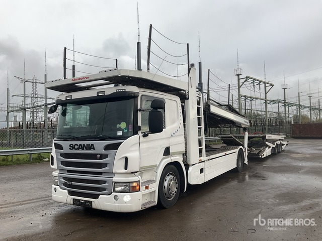 2015 Scania P410 4x2 Sleeper Car Carrier Truck - Nákladné vozidlo na prepravu automobilov: obrázok 1 2015 Scania P410 4x2 Sleeper Car Carrier Truck - Nákladné vozidlo na prepravu automobilov: obrázok 1