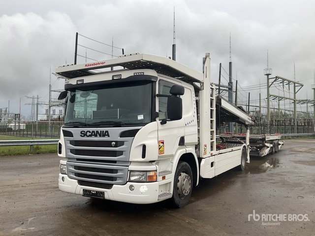 2018 Scania P410 4x2 Sleeper Car Carrier Truck - Nákladné vozidlo na prepravu automobilov: obrázok 1 2018 Scania P410 4x2 Sleeper Car Carrier Truck - Nákladné vozidlo na prepravu automobilov: obrázok 1