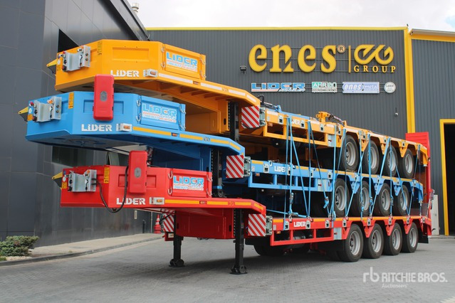 2025 Lider LD07 Quad/A (Unused) Lowboy Trailer - Príves podvalník: obrázok 2 2025 Lider LD07 Quad/A (Unused) Lowboy Trailer - Príves podvalník: obrázok 2
