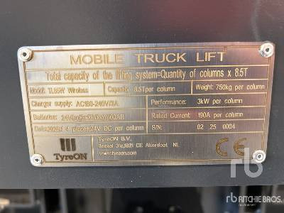 TYREON TL85W Quantity of (4) Electric Wirele ... - Nástroj/ Vybavenie: obrázok 5 TYREON TL85W Quantity of (4) Electric Wirele ... - Nástroj/ Vybavenie: obrázok 5