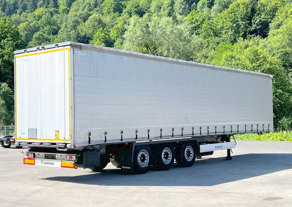 Krone Firanka Coilmulde // 9m // Alu Drzwi // Ażury // Oś podnoszona // - Plachtový náves: obrázok 1 Krone Firanka Coilmulde // 9m // Alu Drzwi // Ażury // Oś podnoszona // - Plachtový náves: obrázok 1