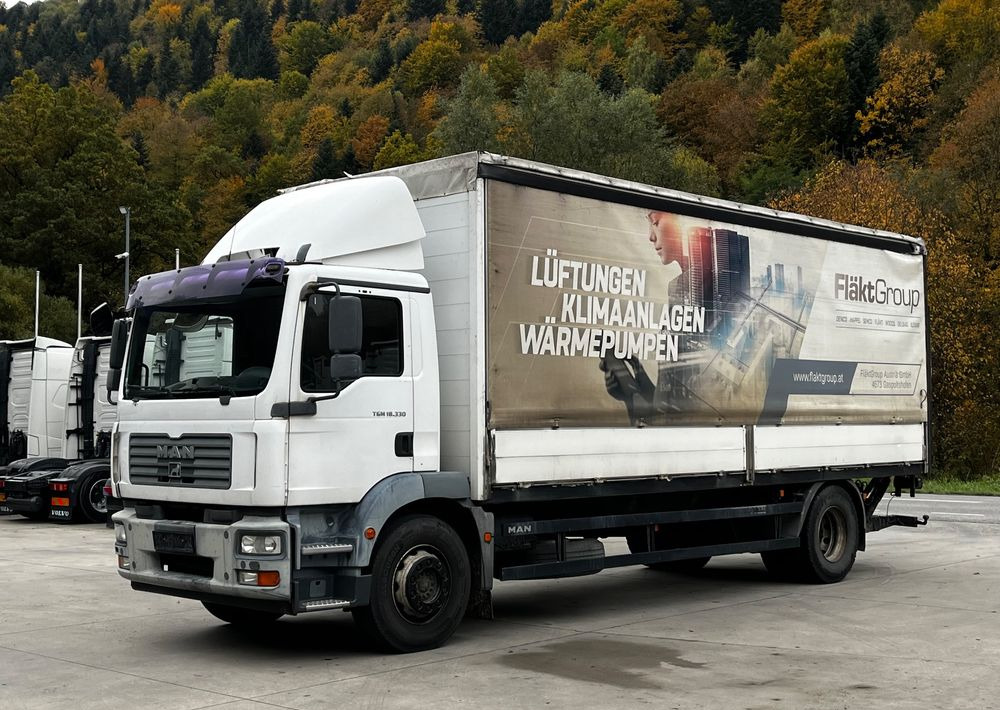 MAN TGM 18.330 4x2 // Zabudowa Burtowa // Manual // Specjalny // Ładowność 9600kg // - Plachtové nákladné vozidlo: obrázok 1 MAN TGM 18.330 4x2 // Zabudowa Burtowa // Manual // Specjalny // Ładowność 9600kg // - Plachtové nákladné vozidlo: obrázok 1