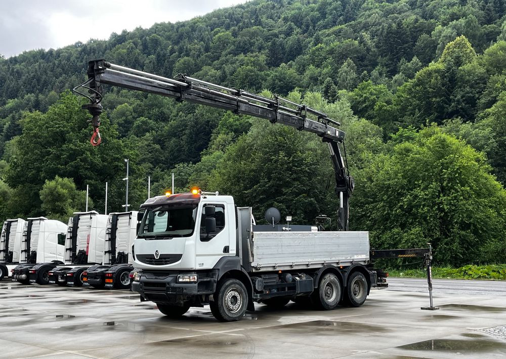 Renault Kerax 380 EEV // Skrzynia Burtowa // HIAB XS166 Hipro + Radio // Zwolnice //  // - Valníkový/ Plošinový nákladný automobil, Auto s hydraulickou rukou: obrázok 2 Renault Kerax 380 EEV // Skrzynia Burtowa // HIAB XS166 Hipro + Radio // Zwolnice //  // - Valníkový/ Plošinový nákladný automobil, Auto s hydraulickou rukou: obrázok 2