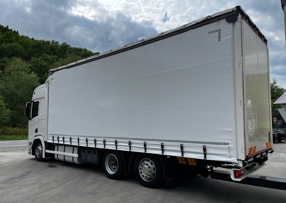 Scania R410 // 2018 // Retarder // Tandem 7.7+7.7 // Przyczepa Krone // Oś podnosozna // - Plachtové nákladné vozidlo: obrázok 5 Scania R410 // 2018 // Retarder // Tandem 7.7+7.7 // Przyczepa Krone // Oś podnosozna // - Plachtové nákladné vozidlo: obrázok 5