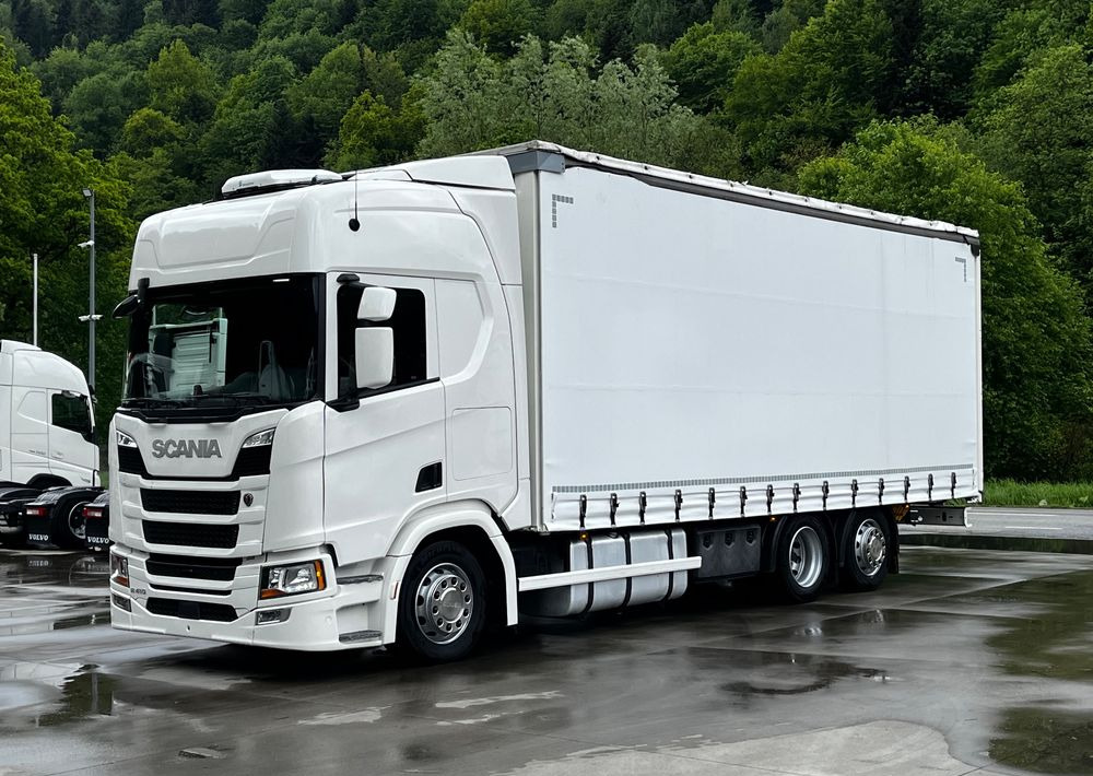 Scania R410 // 2018 Rok 6x2 // Retarder // Automat // Led // Navi // 77 // - Plachtové nákladné vozidlo: obrázok 1 Scania R410 // 2018 Rok 6x2 // Retarder // Automat // Led // Navi // 77 // - Plachtové nákladné vozidlo: obrázok 1