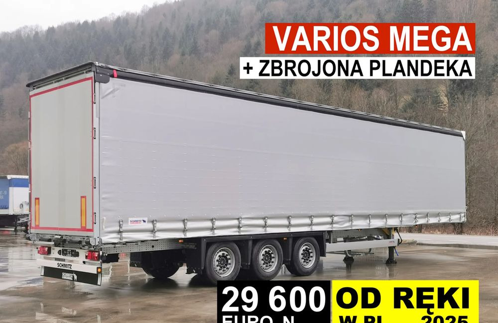Schmitz Cargobull MEGA VARIOS - Plachtový náves: obrázok 1 Schmitz Cargobull MEGA VARIOS - Plachtový náves: obrázok 1