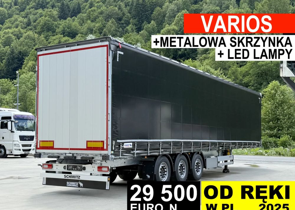 Schmitz Cargobull VARIOS + SKRZYNKA - Plachtový náves: obrázok 1 Schmitz Cargobull VARIOS + SKRZYNKA - Plachtový náves: obrázok 1