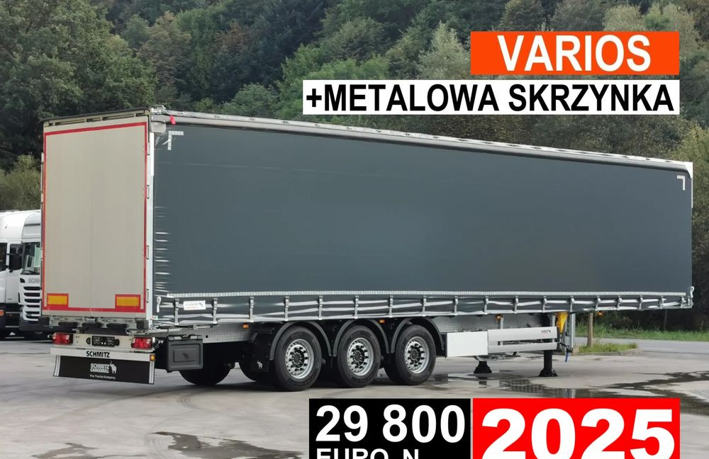 Schmitz Cargobull VARIOS + SKRZYNKA - Plachtový náves: obrázok 1 Schmitz Cargobull VARIOS + SKRZYNKA - Plachtový náves: obrázok 1