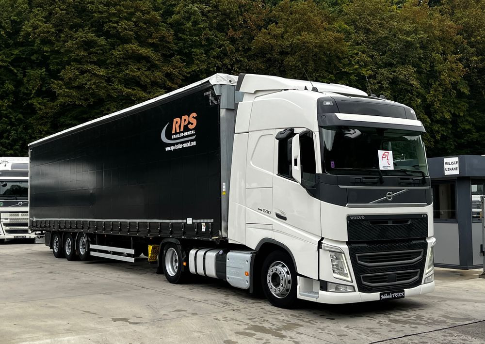 Volvo FH 500 Mega 2016 Rok + Fliegl 2017 // Oś podnoszona // Zestaw ! - Ťahač, Plachtový náves: obrázok 1 Volvo FH 500 Mega 2016 Rok + Fliegl 2017 // Oś podnoszona // Zestaw ! - Ťahač, Plachtový náves: obrázok 1