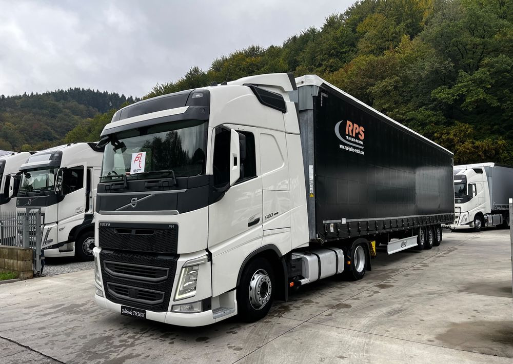 Volvo FH 500 Mega 2016 Rok + Fliegl 2017 // Oś podnoszona // Zestaw ! - Ťahač, Plachtový náves: obrázok 3 Volvo FH 500 Mega 2016 Rok + Fliegl 2017 // Oś podnoszona // Zestaw ! - Ťahač, Plachtový náves: obrázok 3