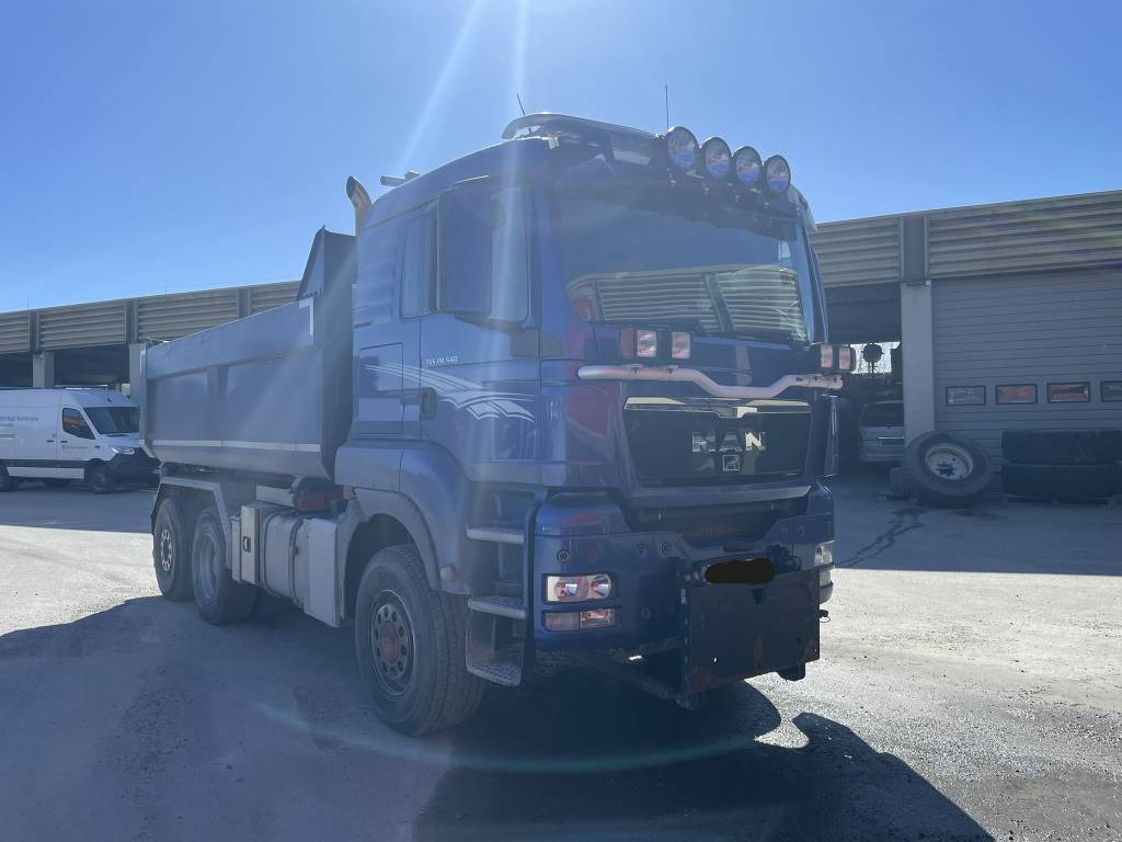 MAN TGS 28.540 6x4 full sideåpning, opplegg for kran - Sklápač: obrázok 3 MAN TGS 28.540 6x4 full sideåpning, opplegg for kran - Sklápač: obrázok 3